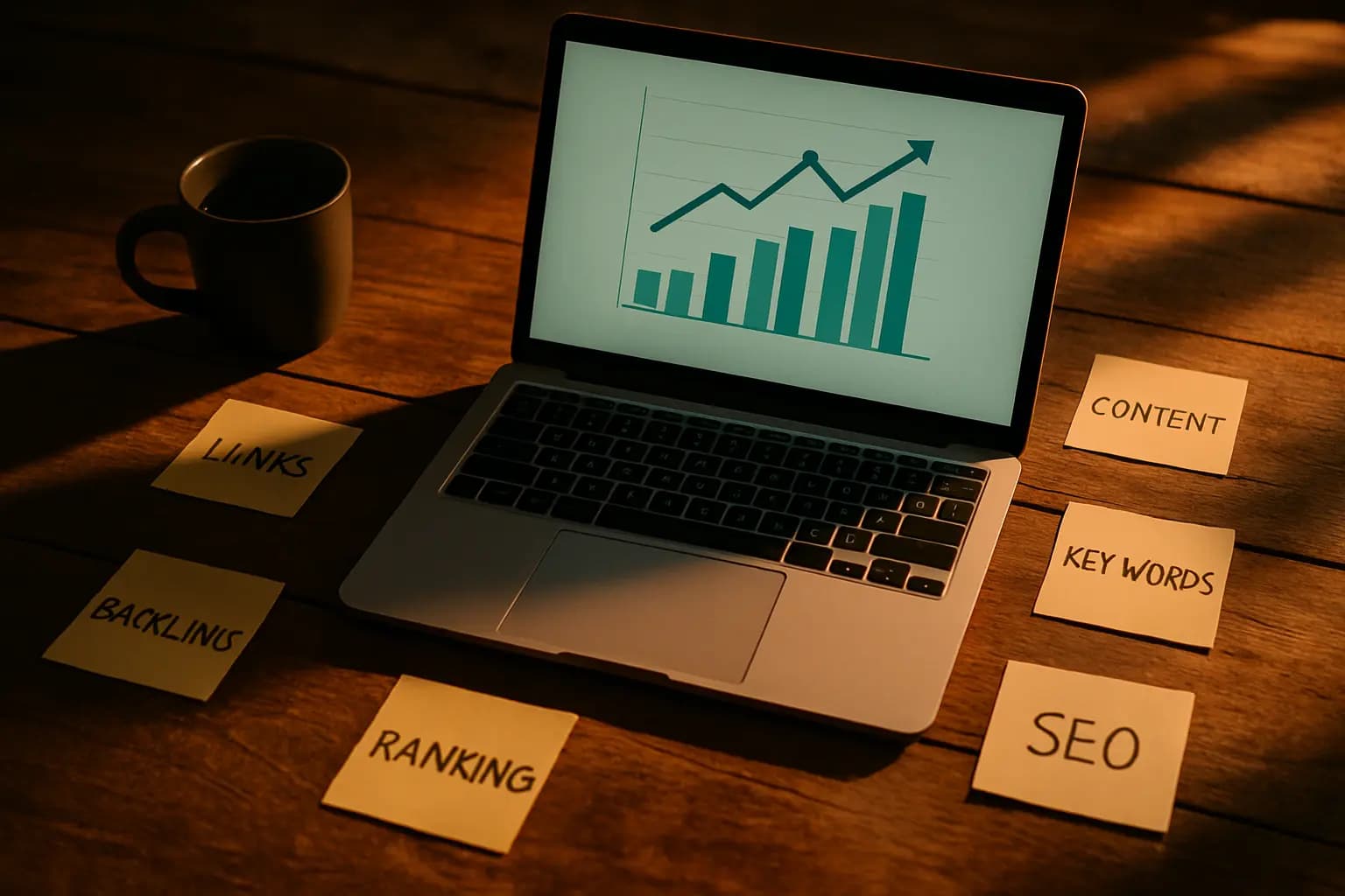 Small business owner reviewing affordable SEO results