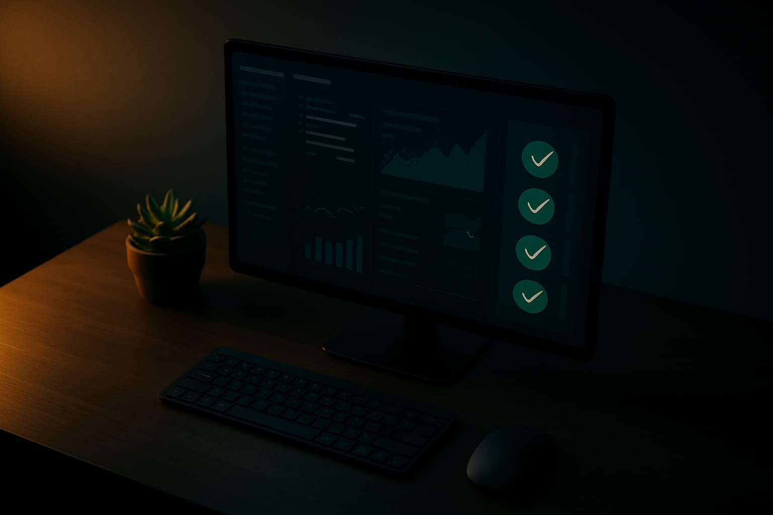 Prioritized SEO audit checklist with highlighted action items